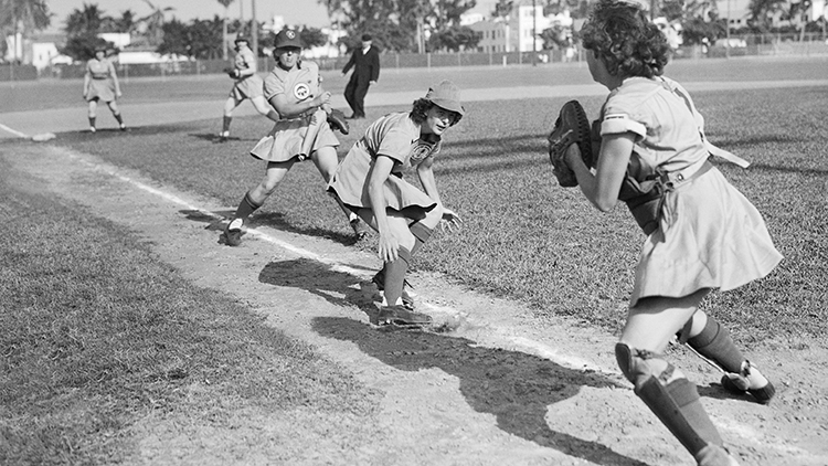 Female Baseball Players