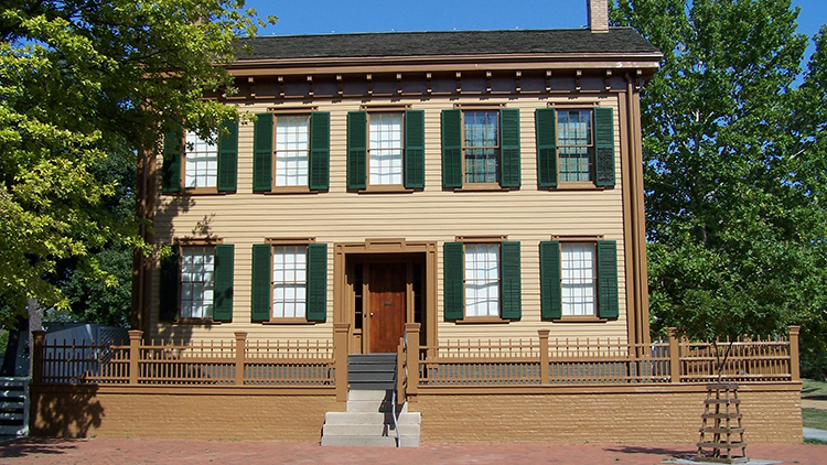 Sitio histórico nacional de la casa de Lincoln