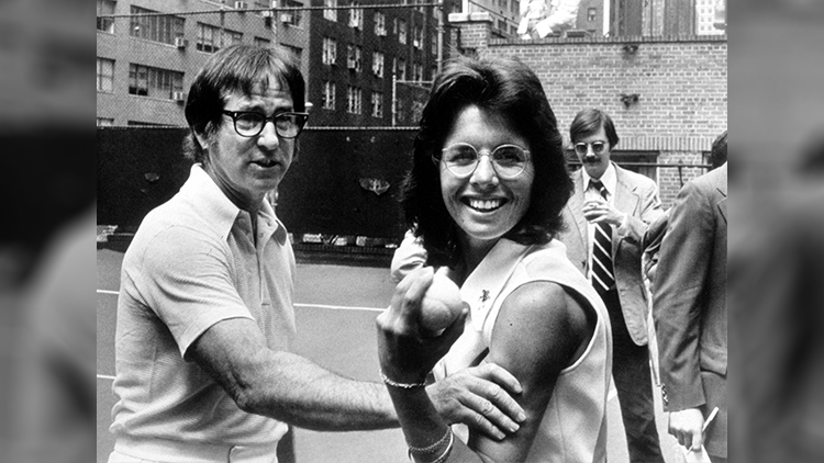 BILLY JEAN KING y BOBBY RIGGS