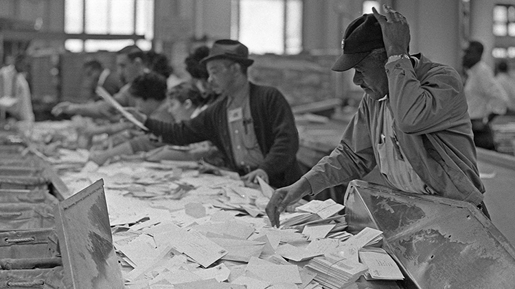 mail sorting