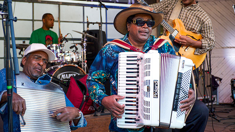Nathan Williams and the Zydeco Cha Chas.