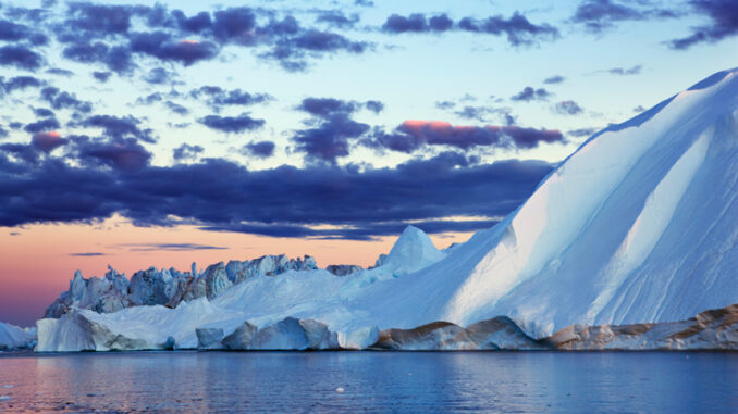 Glacier in Greenland