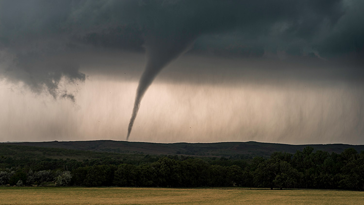A tornado near McLean TX